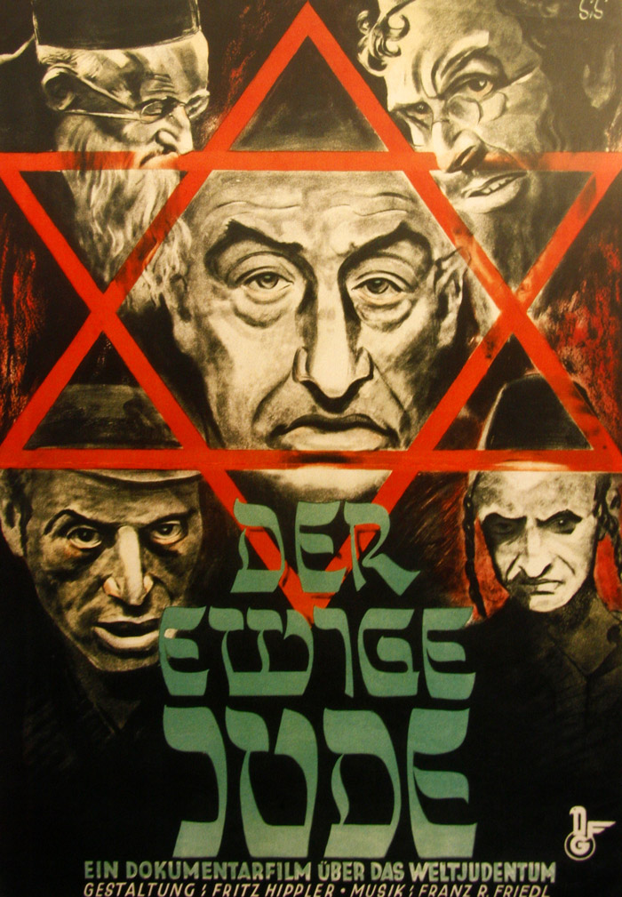 Немецкий антисемитский плакат