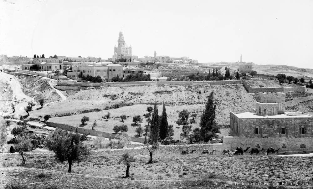   Неизвестный автор  — Иерусалим, гора Сион